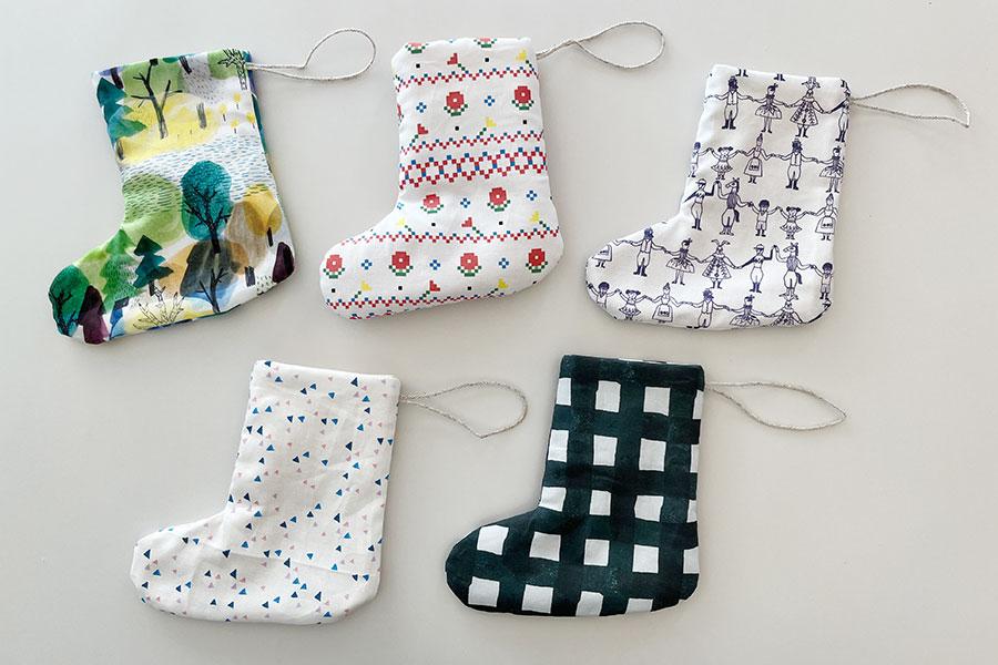 クリスマス飾り:クリスマスソックス 作り方＆型紙付きキルト・刺繍糸のブログ
