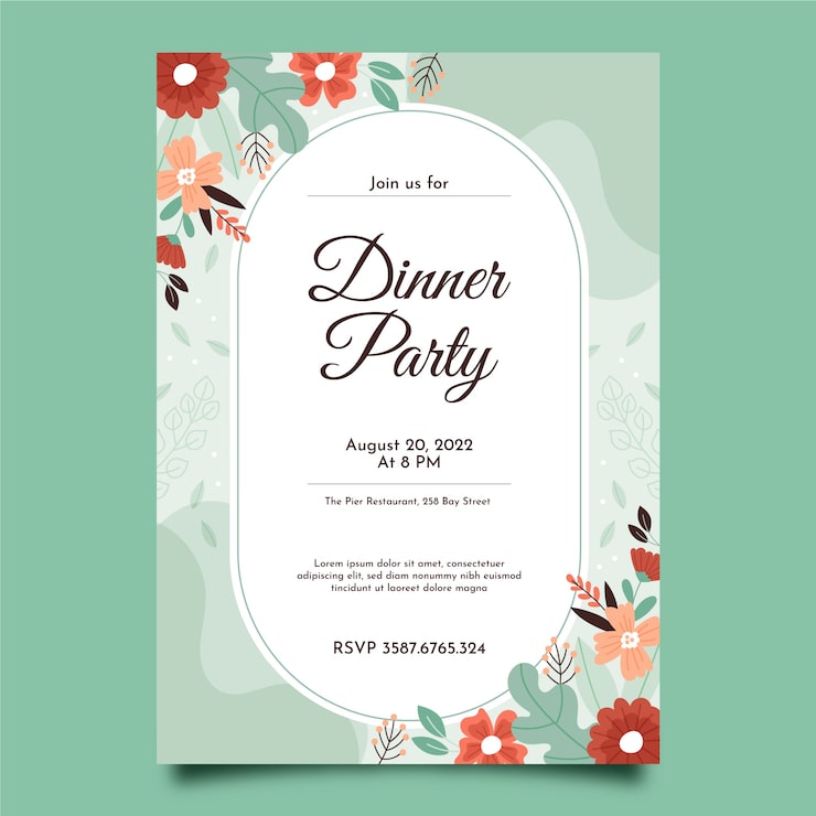 招待状印刷Canvaで案内状をデザイン