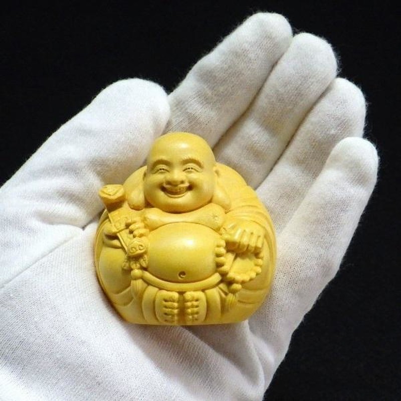 楽天市場 布袋様 置物 木彫り 布袋さん 七福神 金運アップ ご利益 商売繁盛 健康長寿 開運グッズ 風水グッズ 送料無料 通販kamsmtb-F: INTERIOR MARUDAI