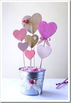 フェルトのバレンタインデーの飾り、ツリーの飾り、バレンタインデーのハート、フェルトのハートの飾り、赤いウールのハートの飾り - Etsy 日本