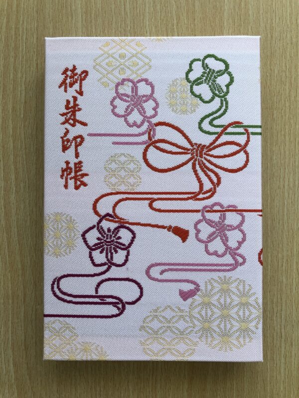 御朱印帳「京都観光シリーズ・散りばめ 」稲荷・きつねさん柄 L高畠商店