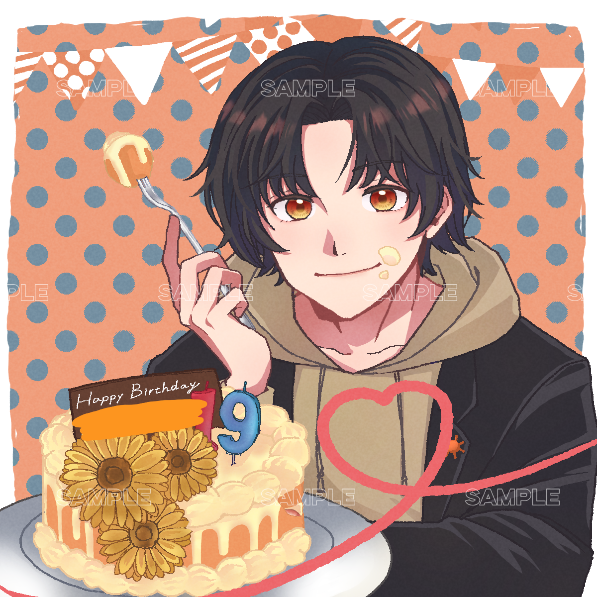 誕生日を描いたイラスト特集