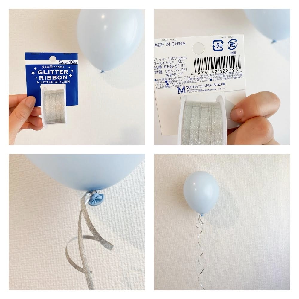 手持ちバルーンを可愛く飾ろう♡私もディズニーが好き❣️