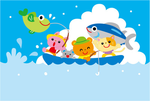 暑中見舞いイラストなら、小学校・幼稚園向け・保育園向けのかわいい無料イラストお試しフリー素材 カット がいっぱいの安心サイトへどうぞ