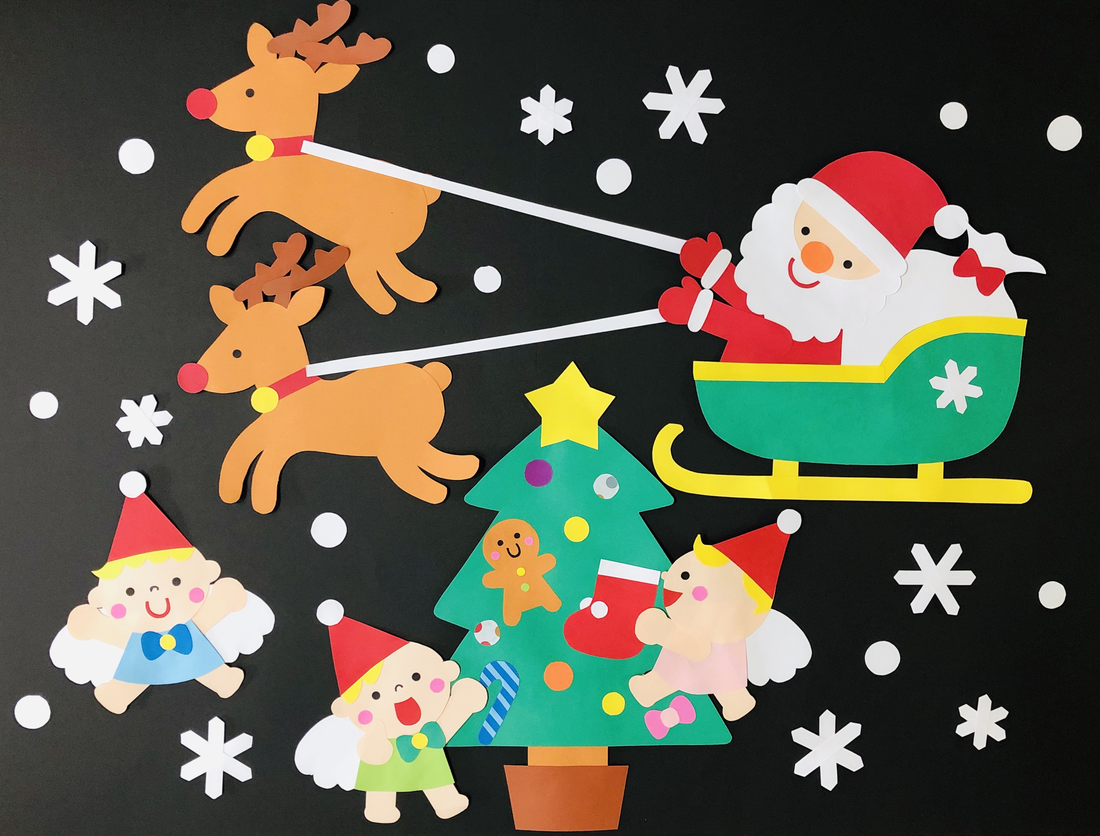 壁面飾り、クリスマス、介護施設、老人ホーム、デイサービスの通販 by ♡プロフご確認の上、ご購入お願いします♡ラクマ