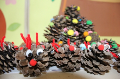 ものづくり 松ぼっくりツリー: みさき先生のスマイルサイエンスBLOG