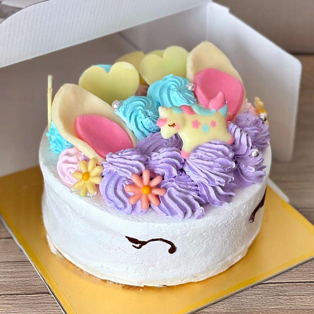 ティアラケーキ カラー選べる 推し活 プリンセス 4号 スイーツSacchoCake.jp 4歳