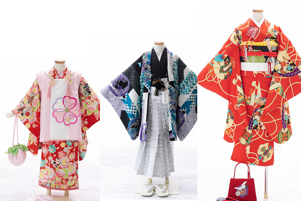 七五三 着物 7歳 正絹 フルセット 購入 セット 紅一点 女の子 橘梅 薄桃 ピンク SP33 753 販売 衣装 女児 : 街着屋・きもの遊び・- 通販 - Yahoo!ショッピング