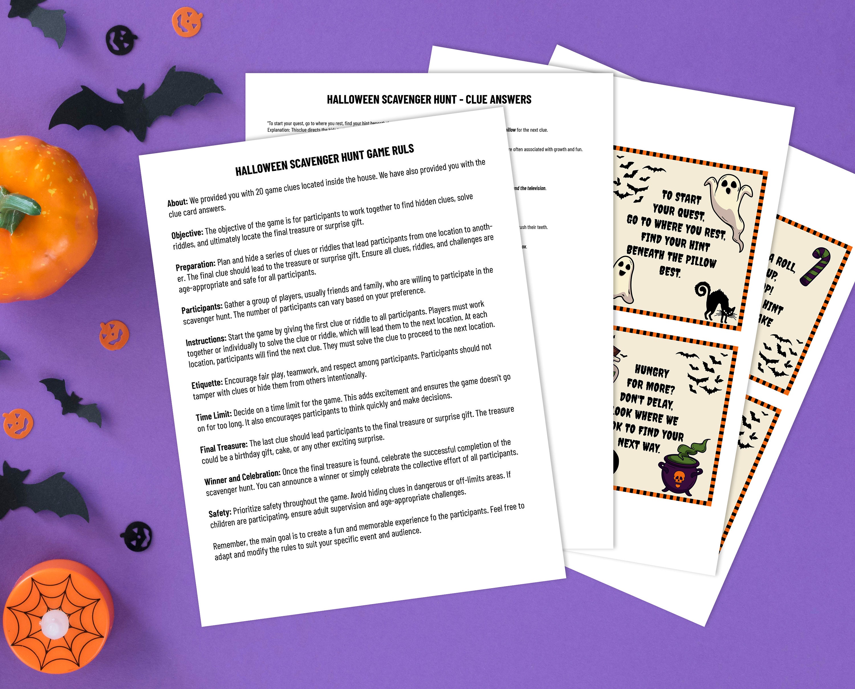 Amazon.co.jp: FLYAB ハロウィン 魔法使い 宝探し 手がかり ゲームカード 24枚 ハロウィン スカベンジャーハント カードゲーム誕生日パーティー スカベンジャーハントカード ハロウィンパーティー用品 アクティビティ 子供 大人 屋内用 : おもちゃ