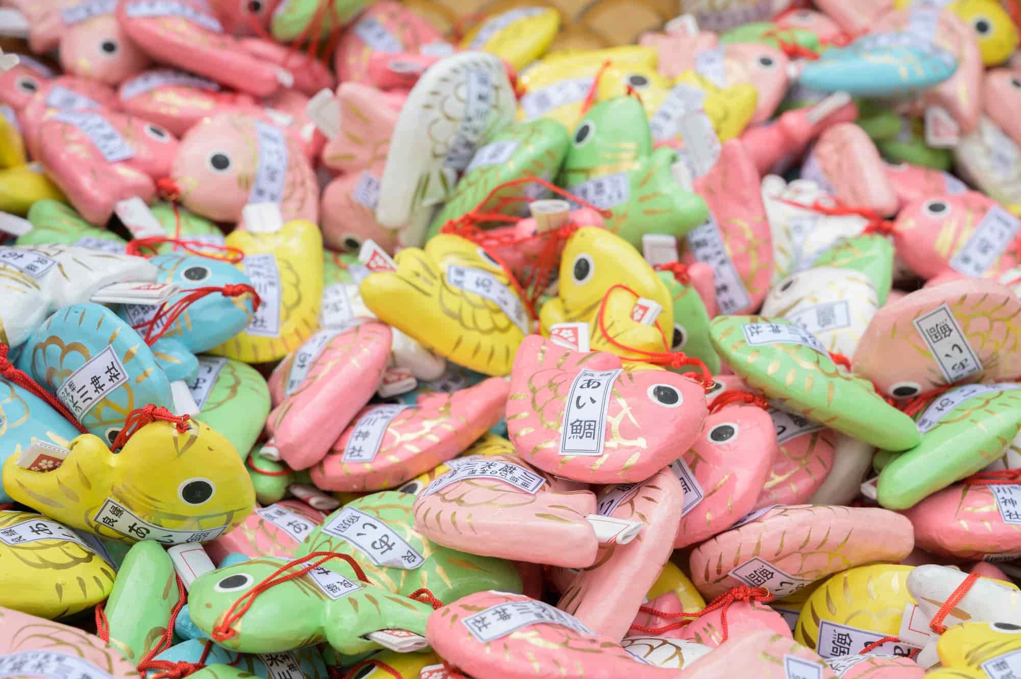 良縁あい鯛みくじ 薄オレンジ社これくしょん