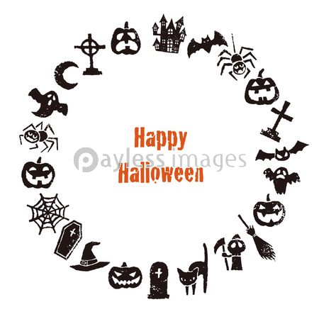 ハロウィンデコパーツ ❀✿14種類10個ずつ140個 cotta ケーキピック ハロウィンおばけ