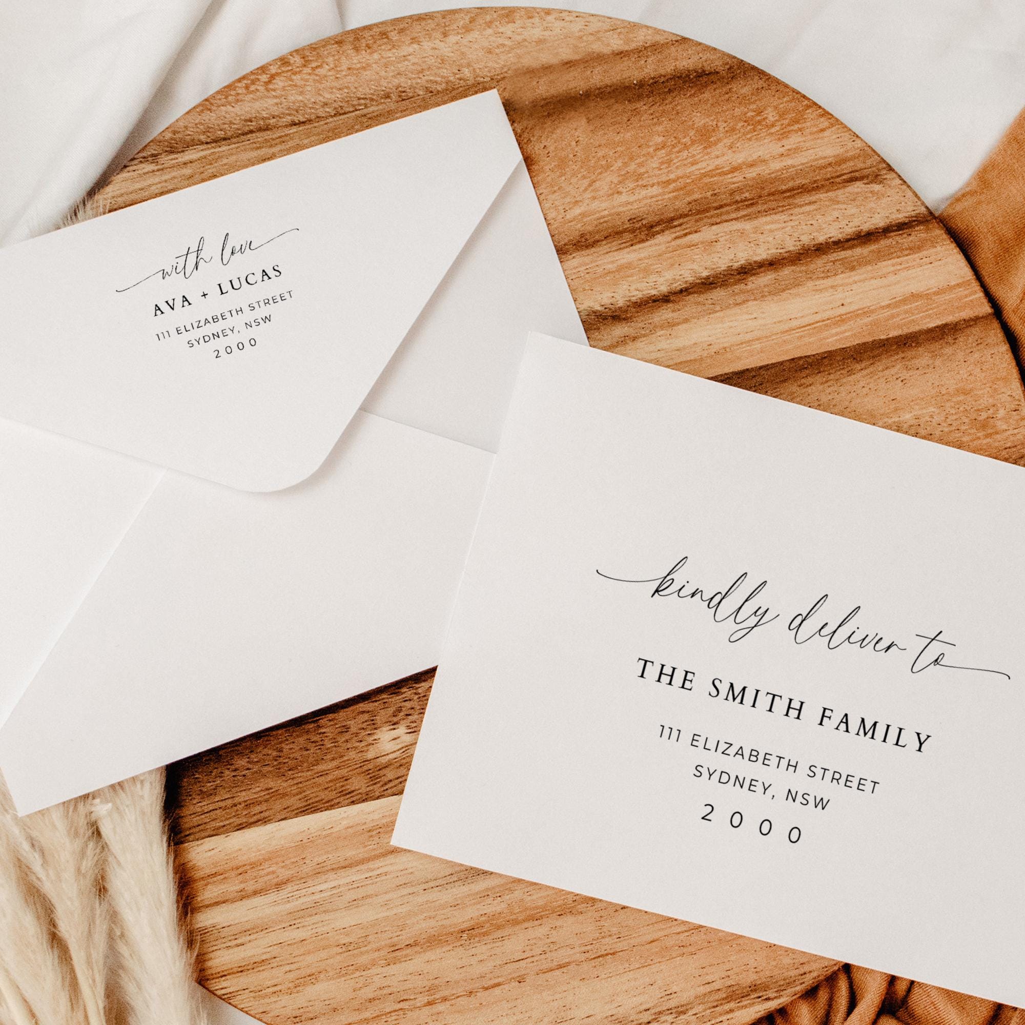 結婚式招待状、封筒の宛名書きどうする？知っておきたいマナー付き - おしゃれな結婚式を綴るコラム ファルベ