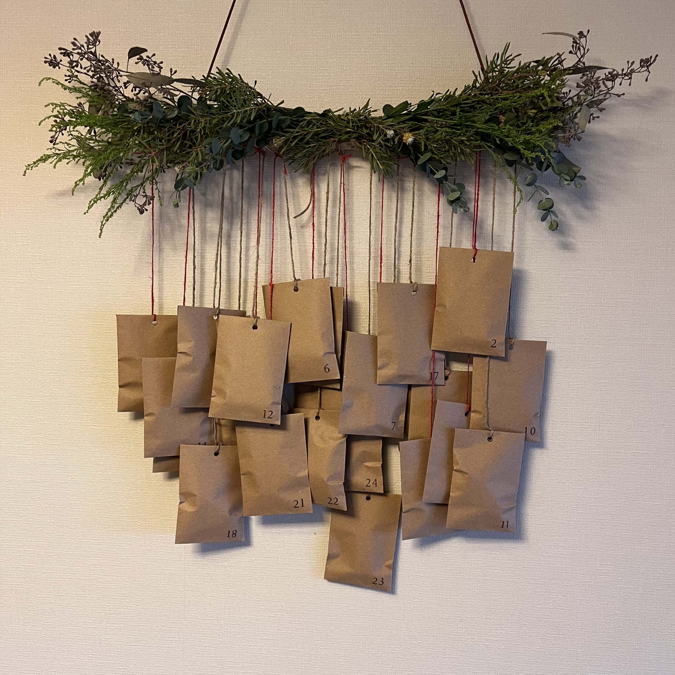 簡単❗すぐに出来ちゃう手作りアドベントカレンダー作り方ハンドメイドの作り方・アイデア暮らしニスタ