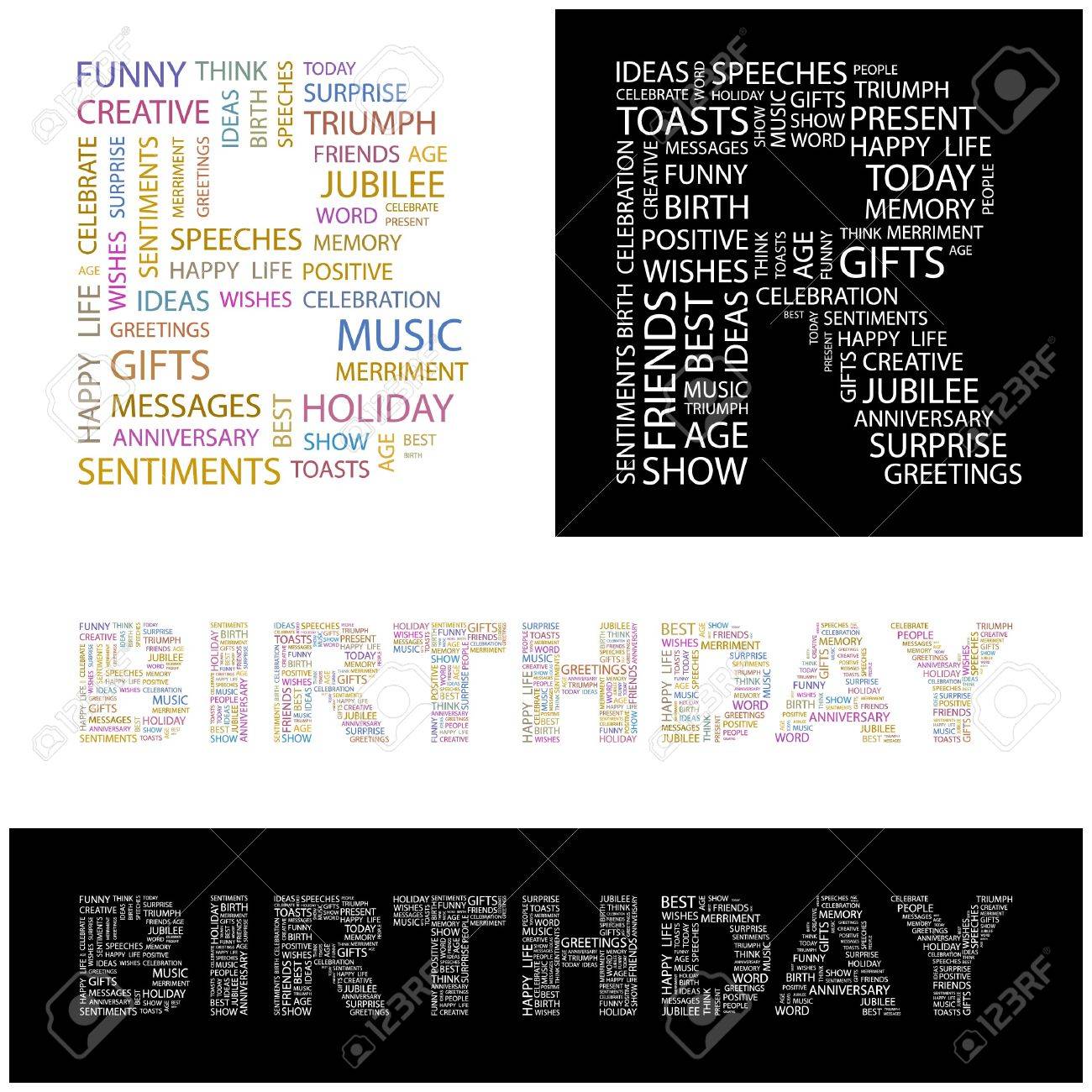 フリー素材:モノトーンの手描きのリボンの見出しとお誕生日ケーキのガーリーイラスト;640×480pix無料素材とwebデザイン・DTP・動画制作tigpig