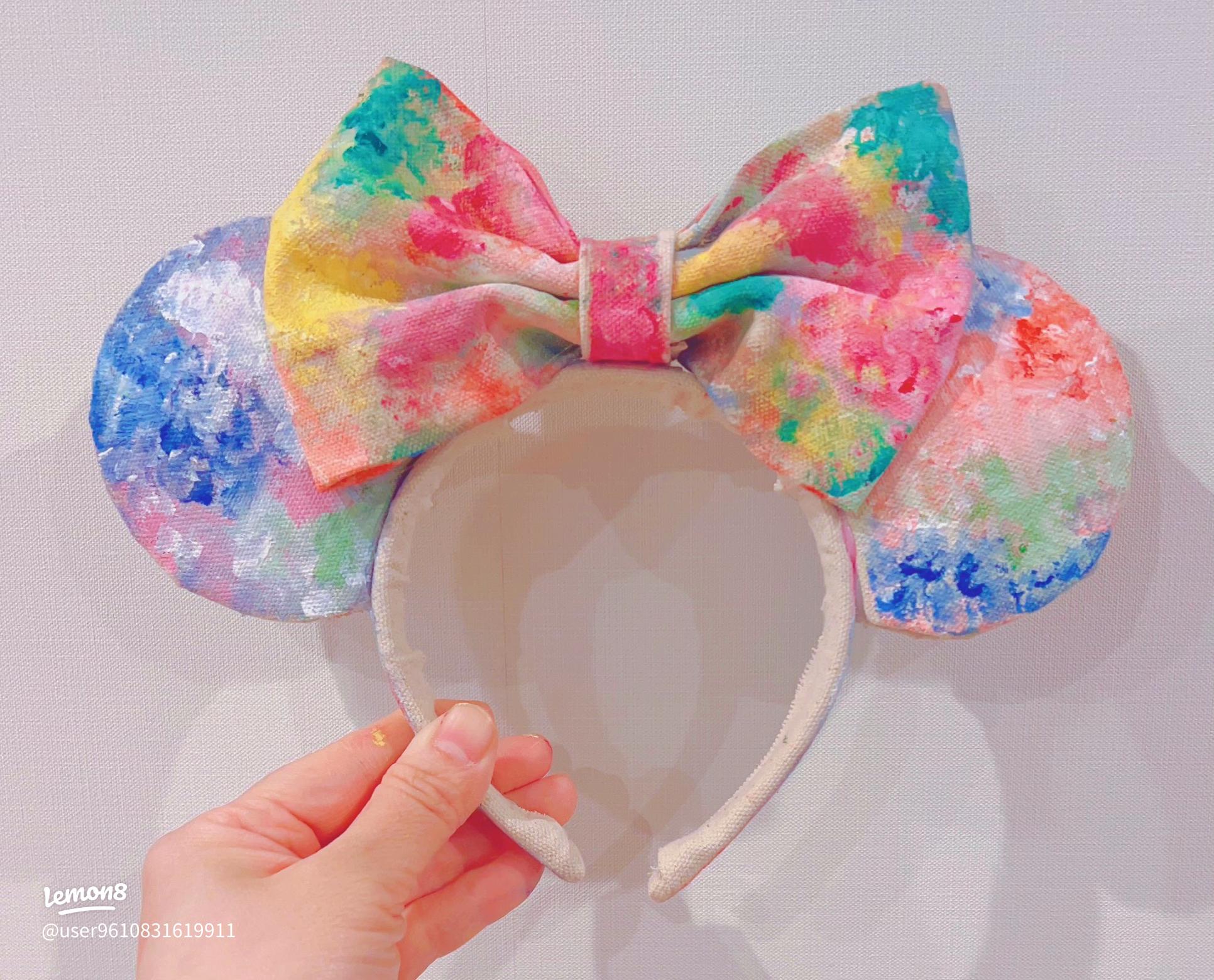 100均で手軽に作れるディズニーミニカチューシャのDIY