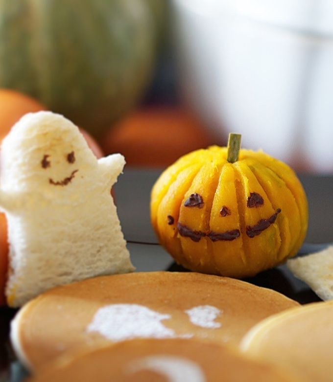 かぼちゃとメープルのハロウィンカップシフォン