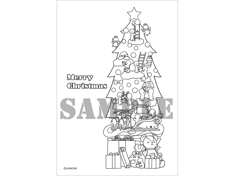 クリスマス塗り絵！無料で遊べるぬりえサイト集子供の絵画・お絵かき・ぬりえAll About