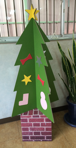 まきまきクリスマスツリー-工作 ASOPPA！レシピ - あそっぱ