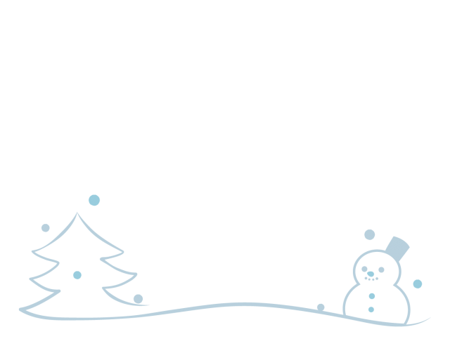 無料イラスト雪と雪だるまの親子パブリックドメインQ：著作権フリー画像素材集