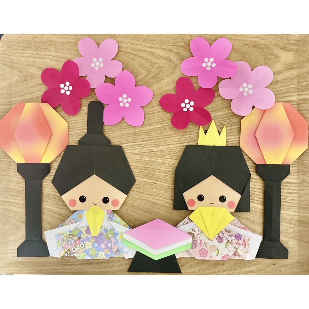 ひな祭り 吊るし飾り 壁面飾り - ふわぽんのポッケminne byGMOペパボ 国内最大級のハンドメイド・手作り通販サイト