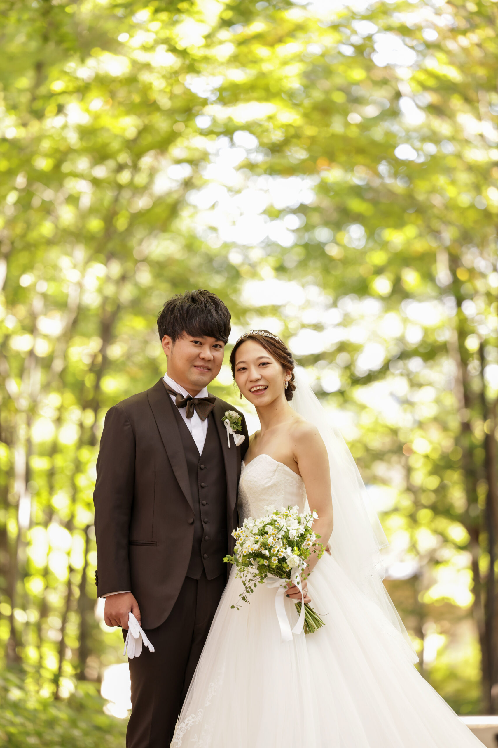 木漏れ日と爽やかな自然の中で～軽井沢高原教会～ - ウェディング装花、ブーケのフルオーダーメイド│フラコッタデコウェディング