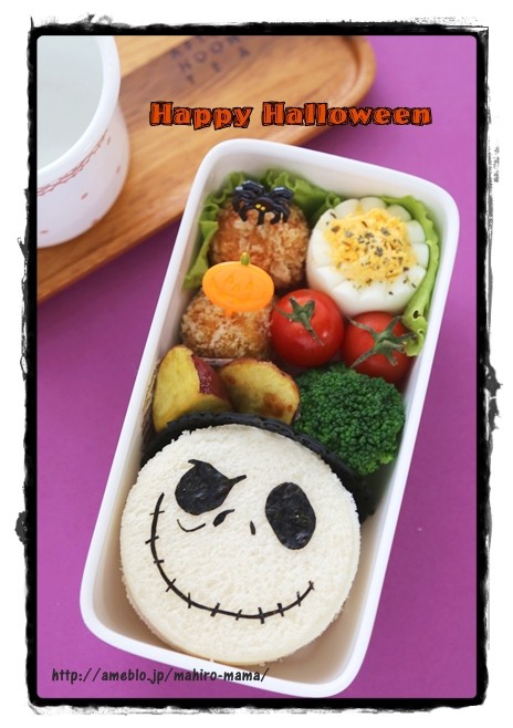 ハロウィン祭 息子へのキャラ弁解禁