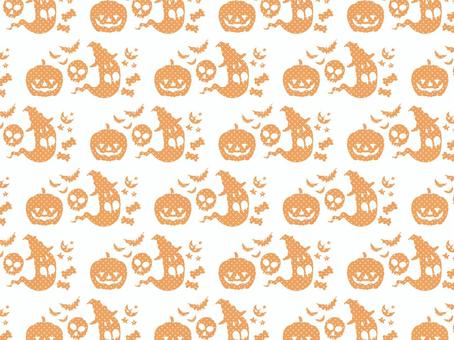 ハロウィンの包装紙4和てんぷ和てんぷ