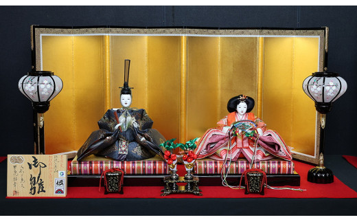 群馬県で探す！雛人形「三段五人飾り」群馬で選ぶ雛人形・五月人形・羽子板・破魔弓 田中の人形