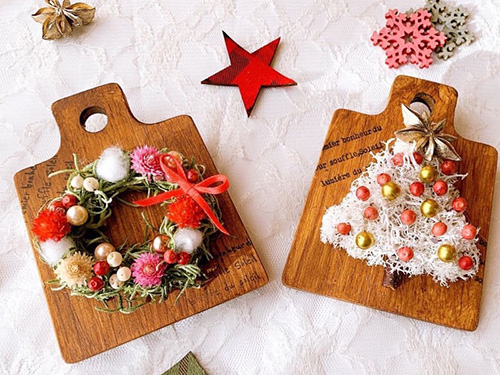 クリスマスキャンバスアートボード クリスマスツリー -CandyTower