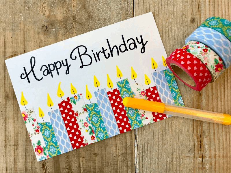 プレゼントに添えたい♪手作り「誕生日カード」のアイデア集＆おしゃれな誕生日カード20選キナリノ