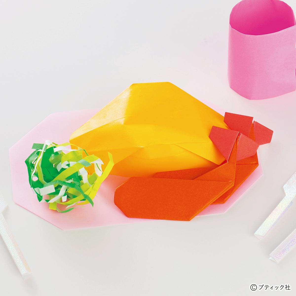 おかし・ケーキの折り紙