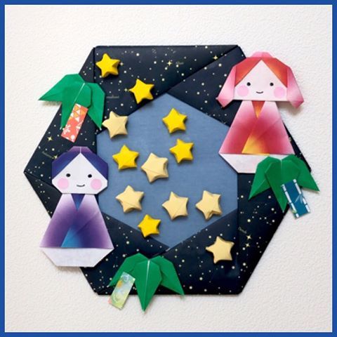 折り紙リース 折り紙 「七夕 2024ver」 - メルカリ