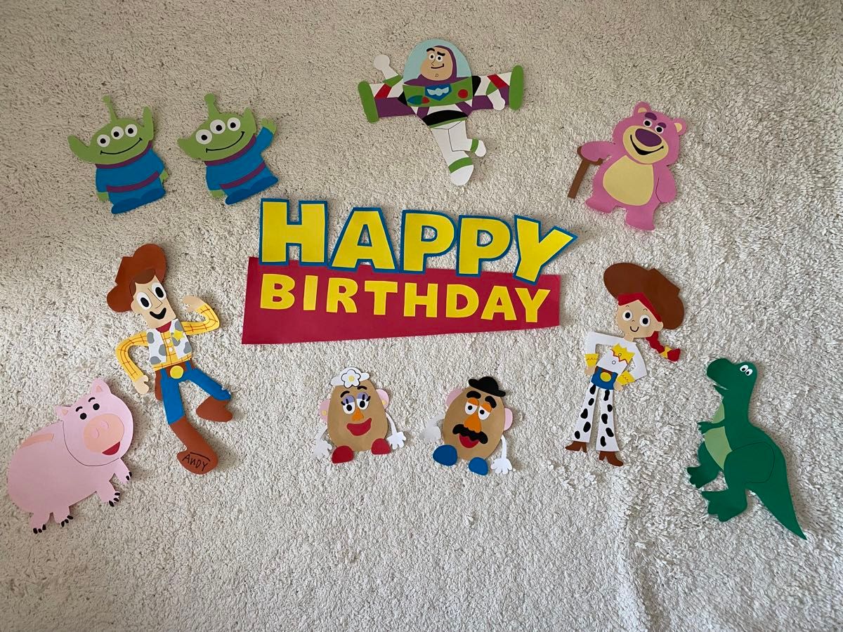トイストーリー 誕生日 カード 手作りTikTok