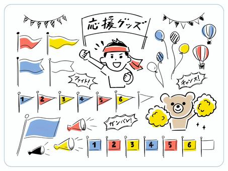 運動会 手書きイラストTikTok