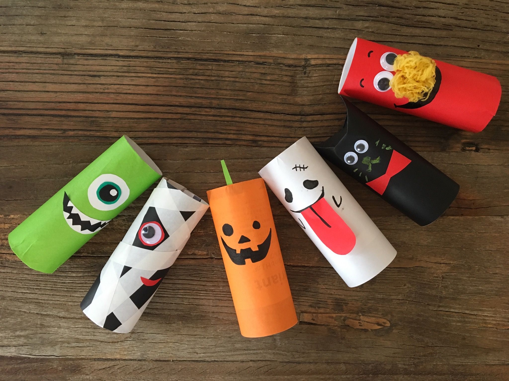 簡単ハロウィン製作 トイレットペーパーの芯で作るハロウィンモチーフ - ワーママのための子育て情報WEBマガジン karafuru からふる