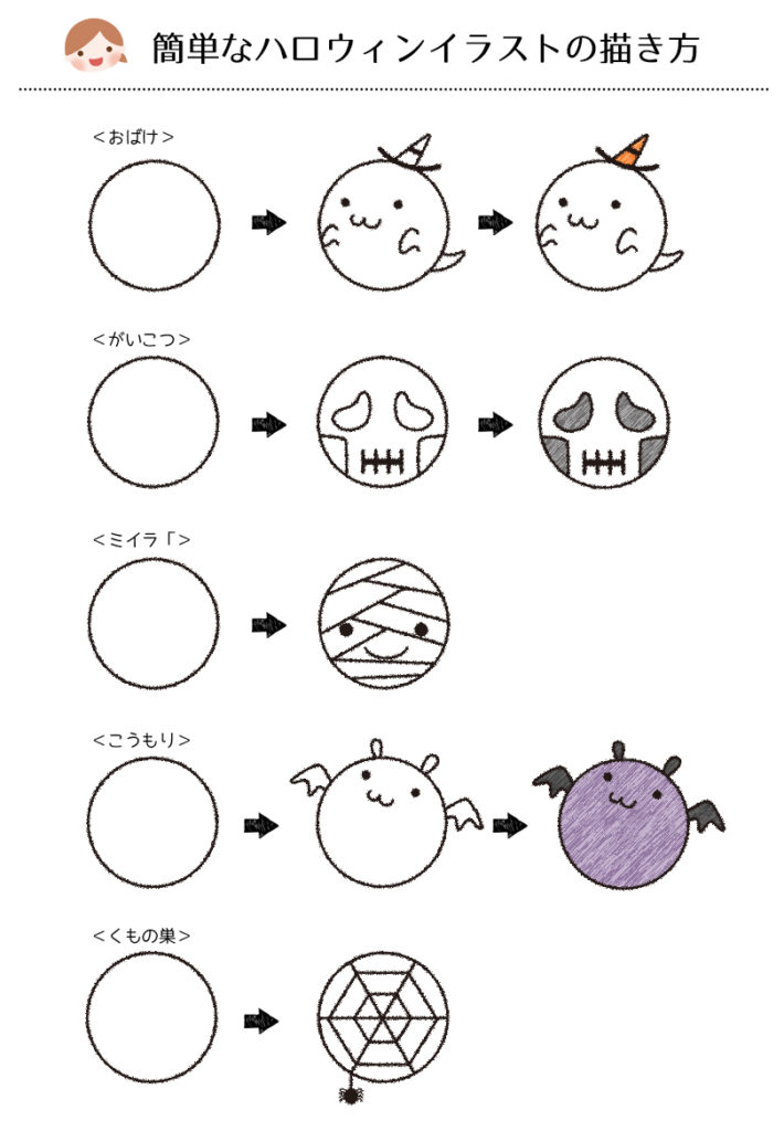 前編 ポップなハロウィンイラストを描いてみようMediBang Paint – 無料のイラスト・マンガ制作ツール