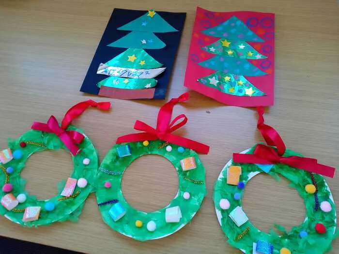 制作 クリスマス制作完成です♪児童デイサービス・放課後等デイサービス みらいる MIRAIRU広島県安芸郡海田