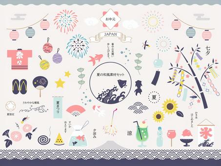 無料イラストお祭りの飾り枠パブリックドメインQ：著作権フリー画像素材集