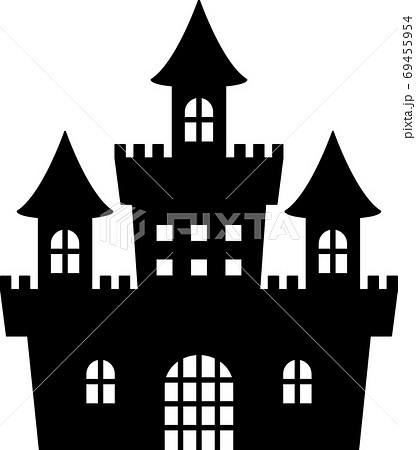 ハロウィン 城 教会 シルエット - 商用利用可能な写真素材・イラスト素材ならストックフォトの定額制ペイレスイメージズ