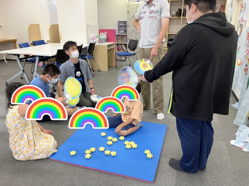 デイサービスあすみる本日のレク「七夕ゲーム」