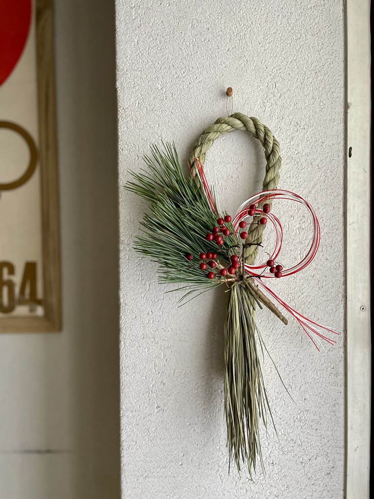 お正月インテリア ハンドメイド リース 手作り 正月飾り しめ縄リース などのインテリア実例 - 2021-12-16 16:45:23RoomClip ルームクリップ