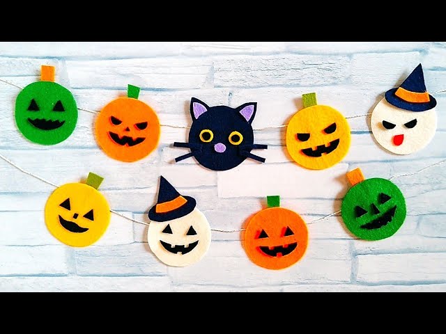 無料型紙 ハロウィンかぼちゃベレー帽の作り方ヘルカハンドメイド