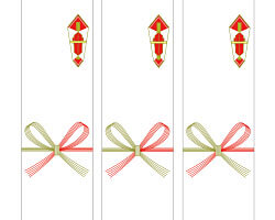 短冊のし冬- 無料テンプレート公開中 - 楽しもう Office