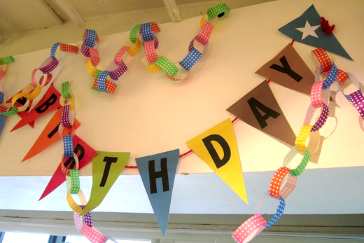 男の子、お誕生日飾りは思い出に残る？PARTY CRAFTS