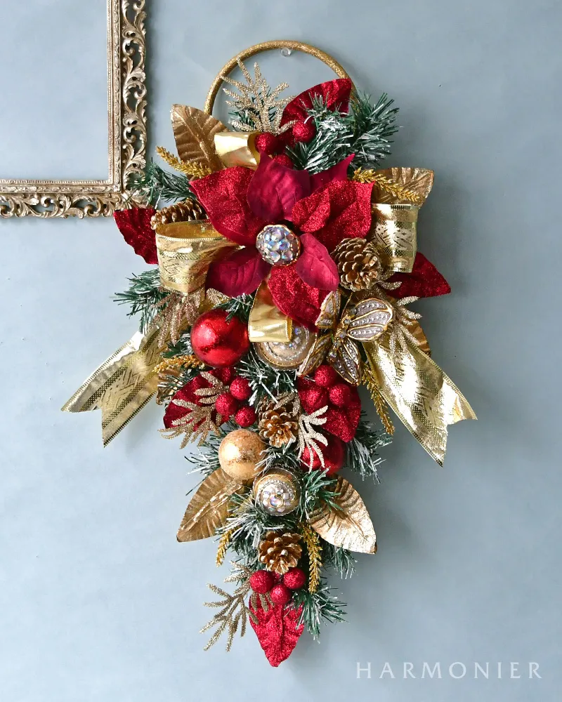 Amazon.co.jp: 壁面飾り サンタクロース ポインセチア クリスマス 冬 保育 壁面 : おもちゃ