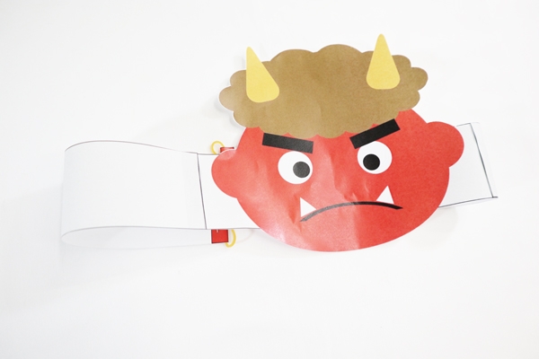 親子集客イベント 鬼のお面を作って、節分を楽しもう♪ 節分イベント2月, 節分工作イベントアイデアイベント工作キットの「たのつく」