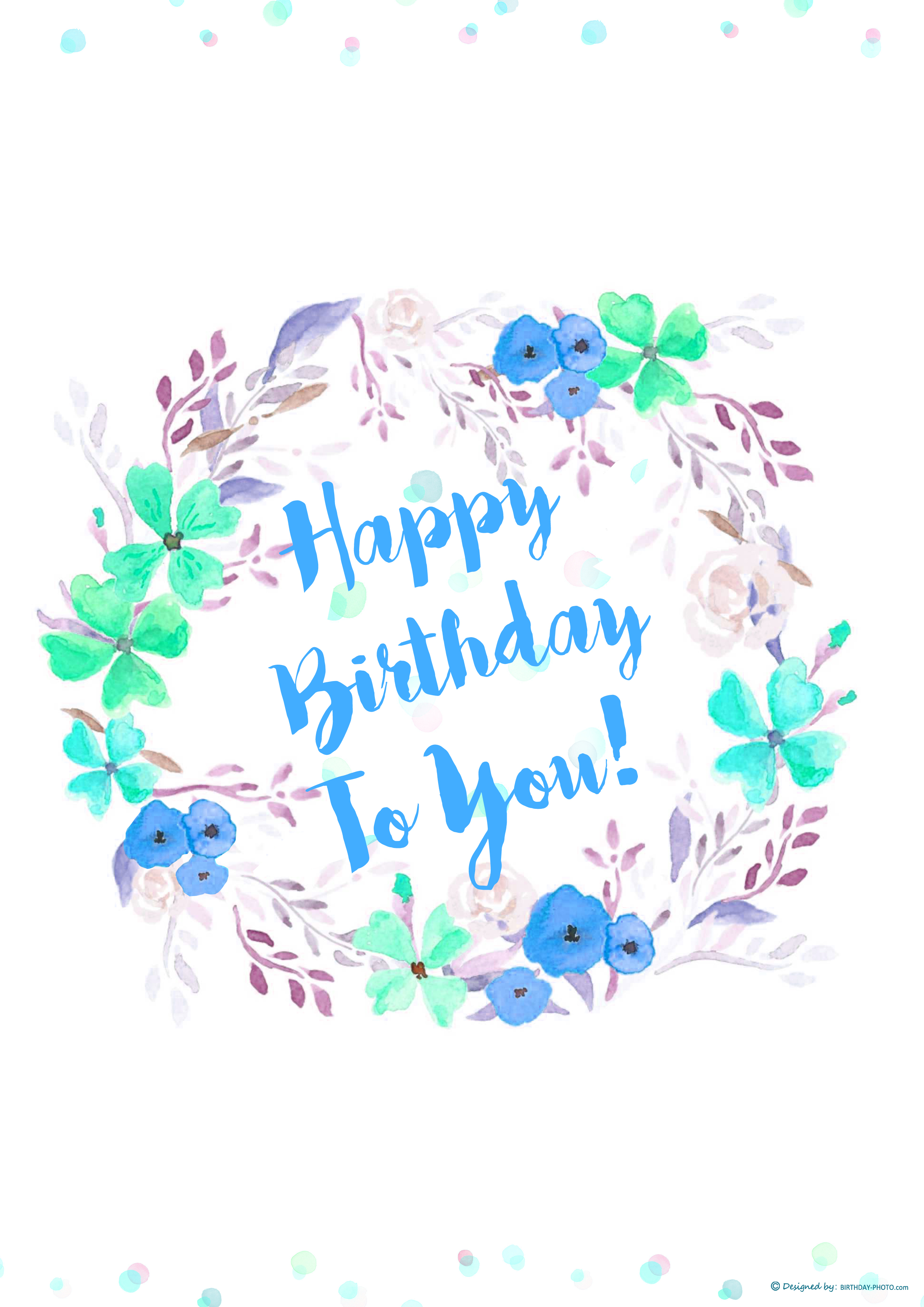 ハンドレタリングで気持ちを込めたバースデーメッセージを＜無料テンプレート＞ARCH DAYS