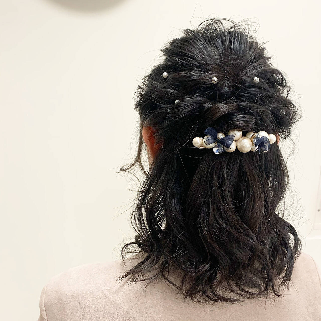 初心者アレンジ 超簡単お呼ばれヘア-不器用さん向けハーフアップ- HAPiCO