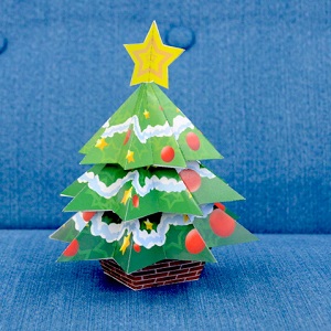 クリスマスペーパークラフトコーナー公開！新生宣教団