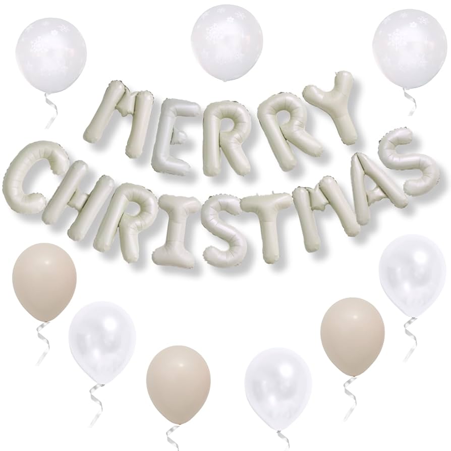 Amazonクリスマス バルーン クリスマス 風船 merry christmas 文字 メリークリスマス クリスマス 壁飾り クリスマンス雰囲気満々 風船 飾り お店 パーティー 装飾 アルファベットアルミ風船 風船 デコレーショングリーンとレッド並行輸入品風船・バルーン